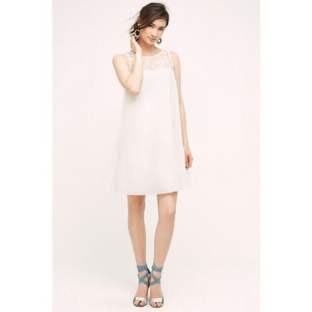 Anthropologie Kas New York Bex Pleated Swing Dress Size S. B-8